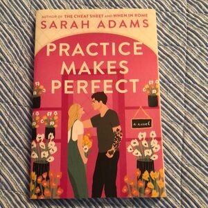 'Practice Makes Perfect' Pink Book Cover